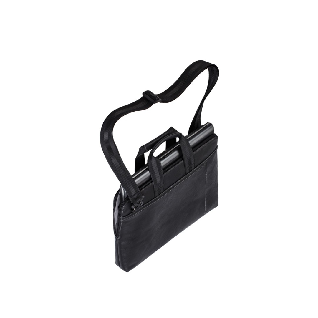 Сумка для ноутбука 13.3" из кожзама 8920, черный