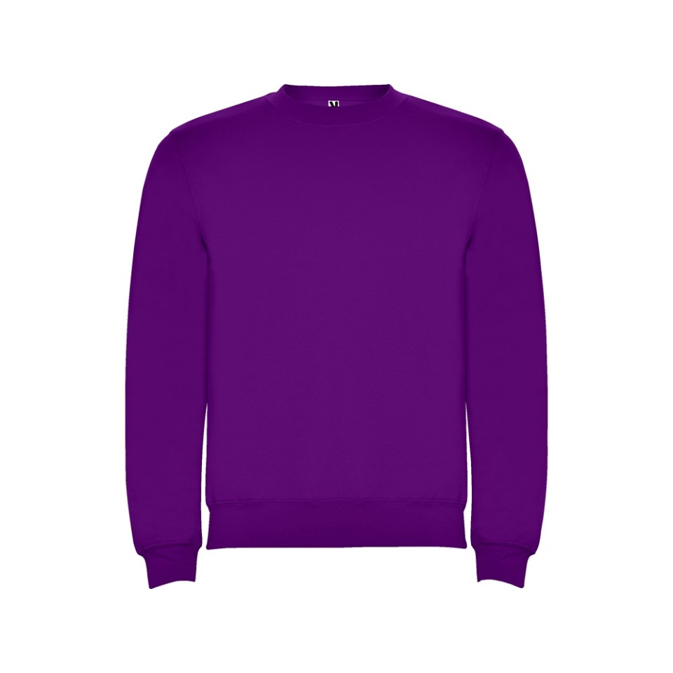 Свитшот с начесом "Clasica" унисекс, фиолетовый