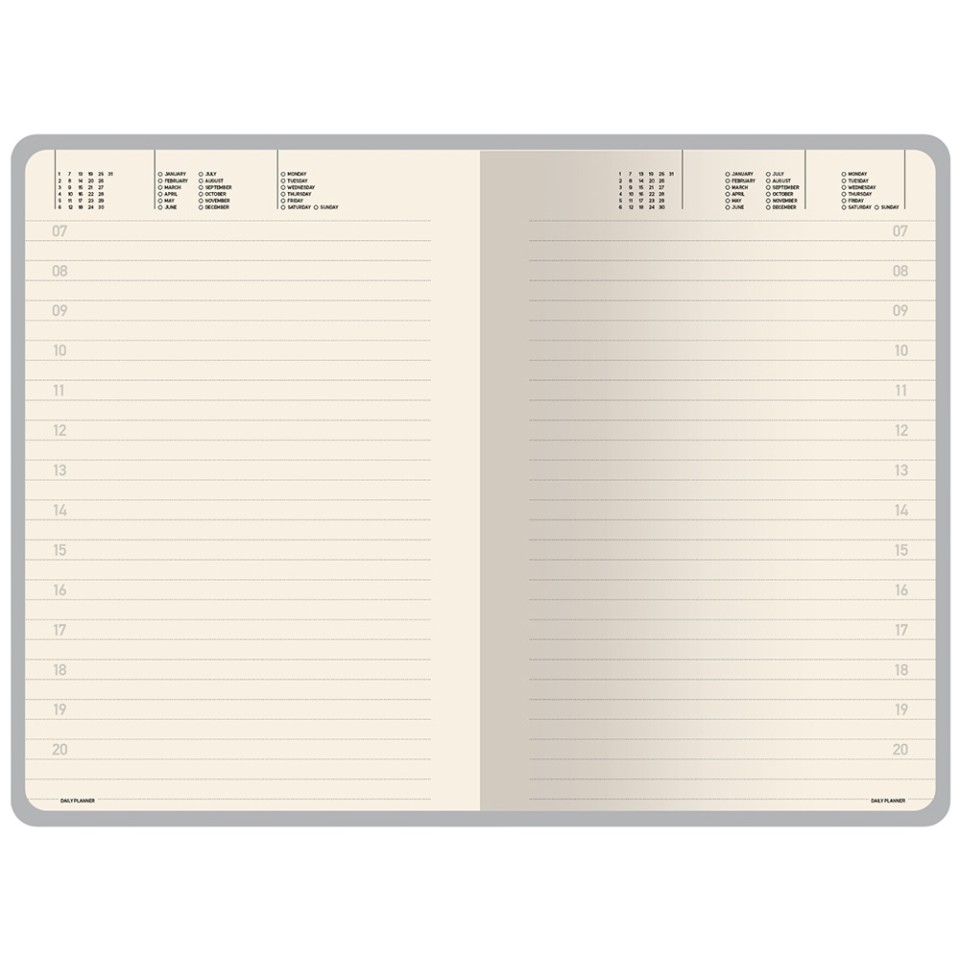 Ежедневник А5 "Megapolis Color New" soft-touch, бордовый