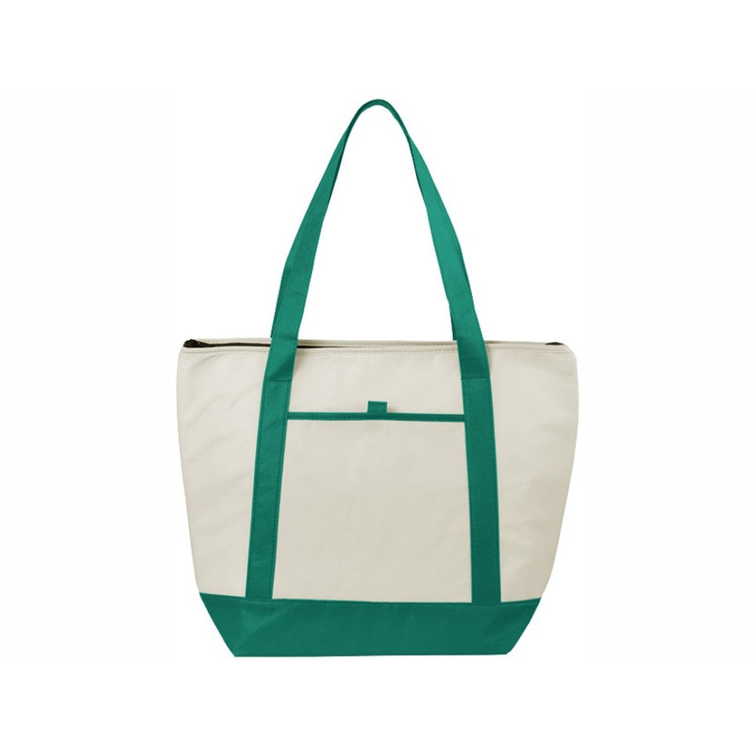 Сумка-холодильник "Lighthouse", натуральный/зеленый