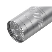 Фонарь с открывалкой "Yok", серебристый (P)