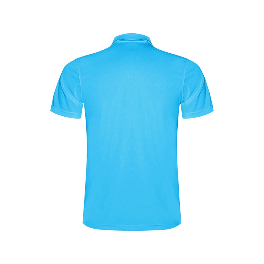 Рубашка поло "Monzha" мужская, бирюзовый