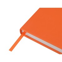 Ежедневник с каменной бумагой недатированный А5 "Carrara"», оранжевый