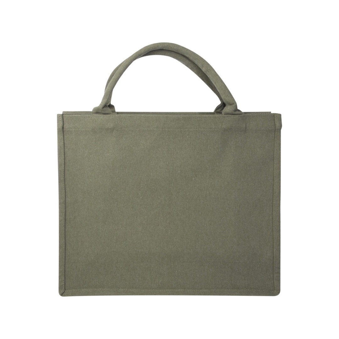 Page эко-сумка для книг из переработанного материала Aware™ плотностью 500 г/м2 - Зеленый