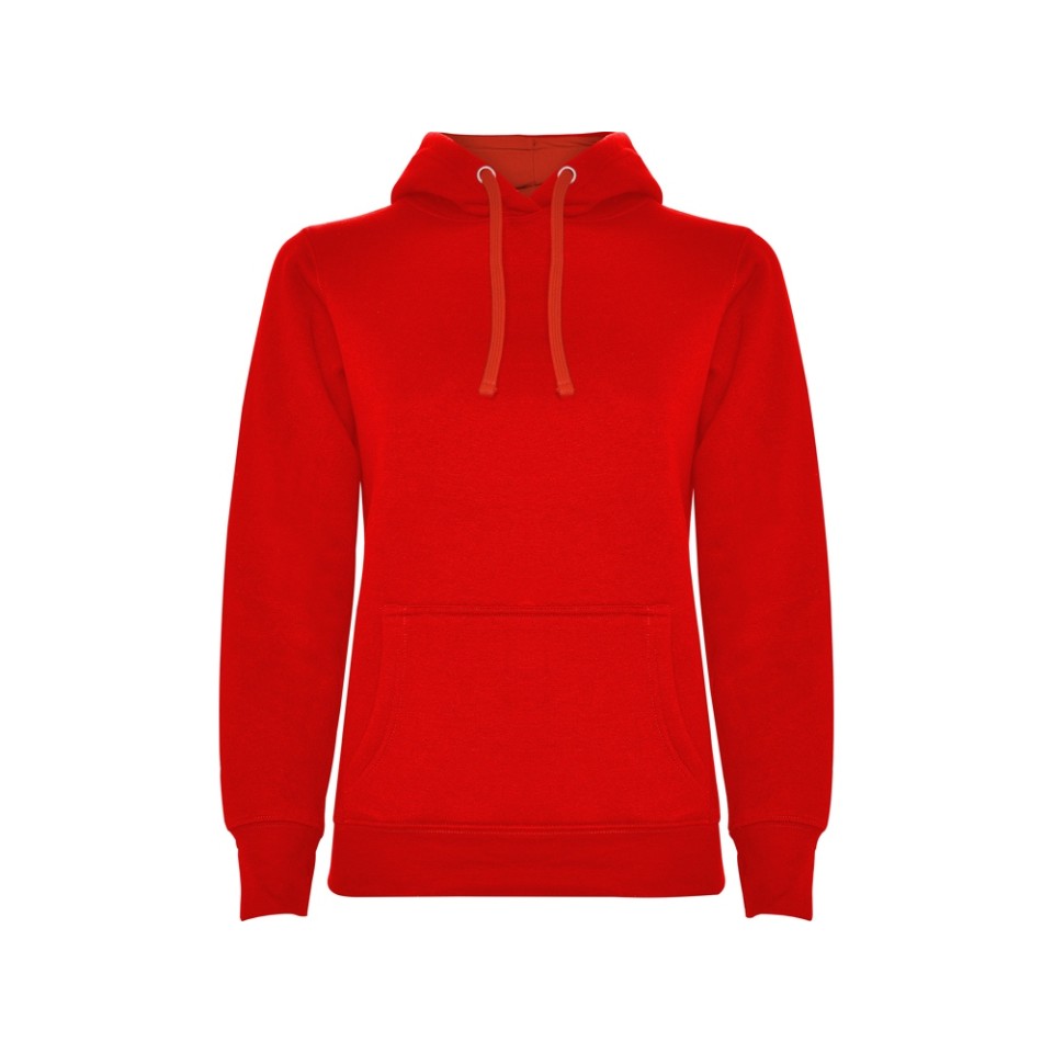 Толстовка с капюшоном "Urban" женская, красный
