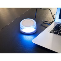 Док-станция с беспроводной зарядкой «ILO», белый