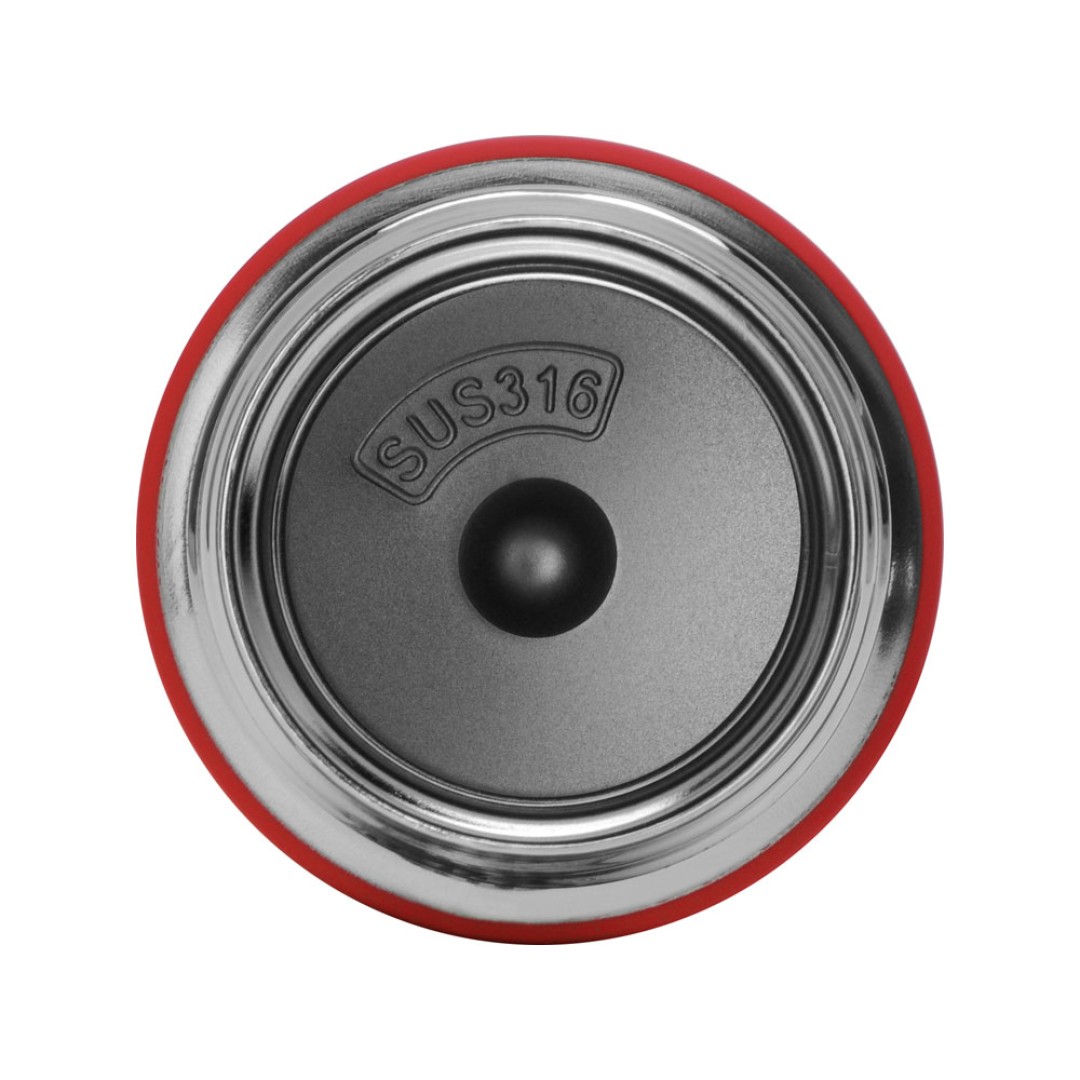 Термос с индикатором температуры "Module", 360 мл, красный