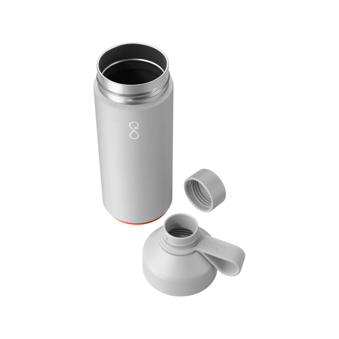 Бутылка для воды Big Ocean Bottle объемом 1000 мл с вакуумной изоляцией, серый