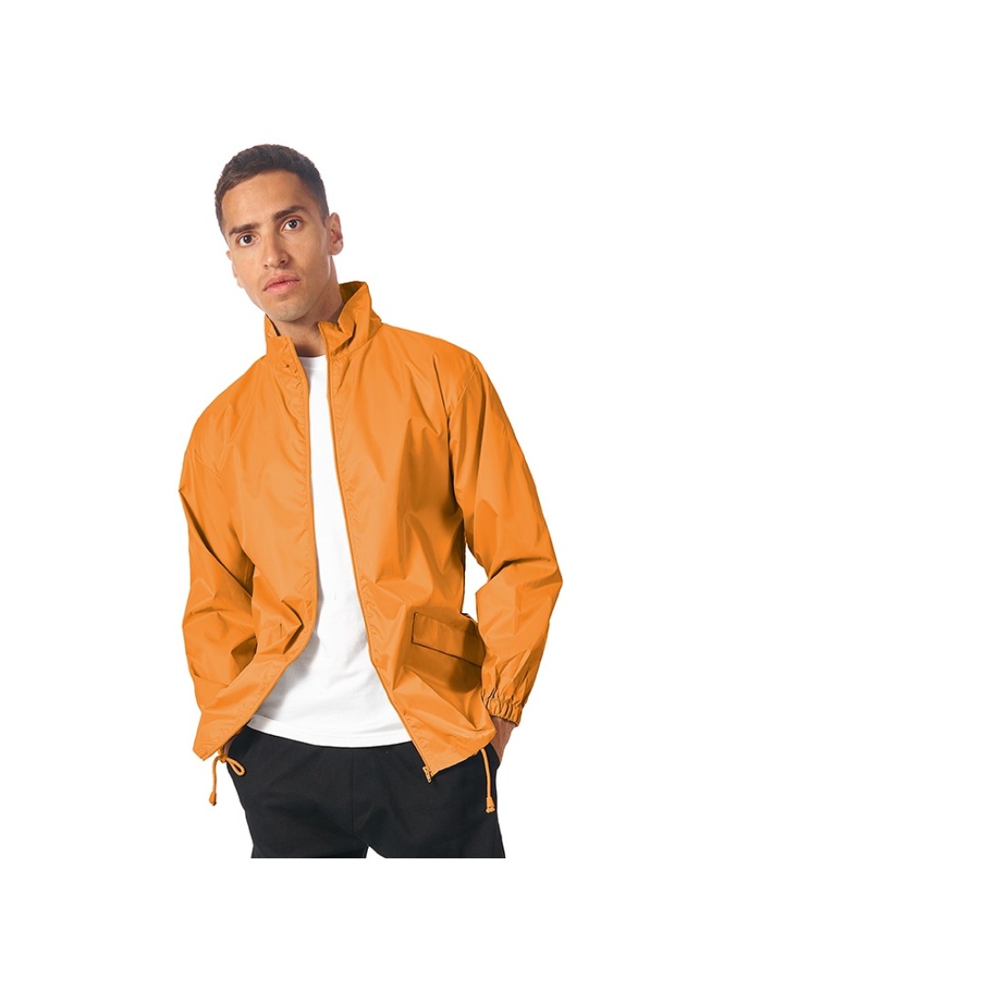 Ветровка "Miami" мужская с чехлом, оранжевый