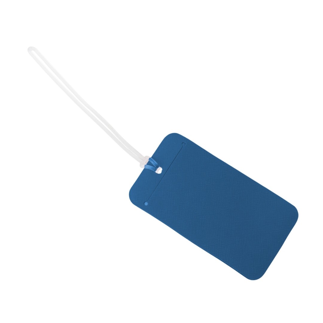 Багажная бирка «Favor» на силиконовой петле, синий