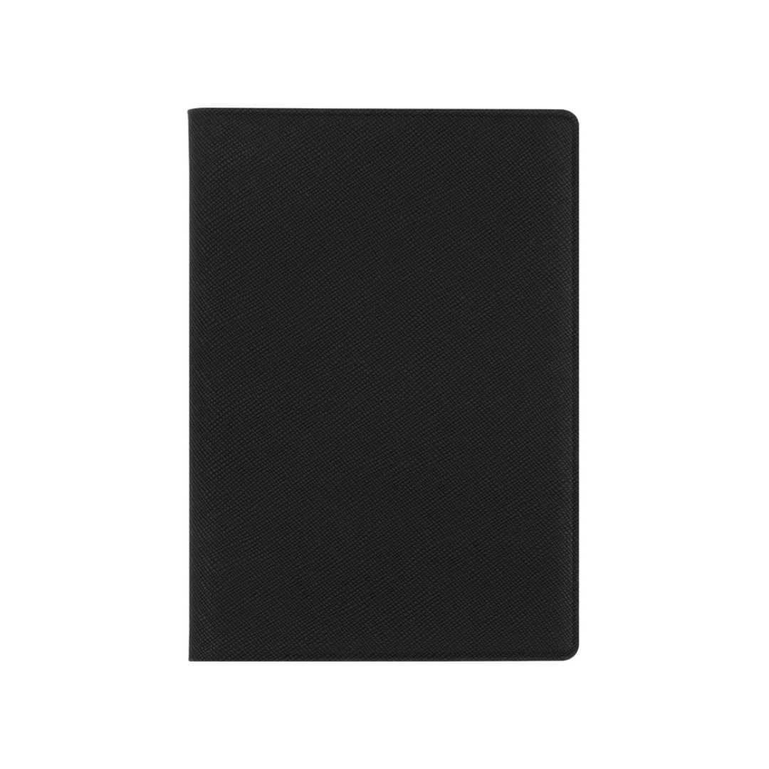 Обложка для паспорта с RFID защитой отделений для пластиковых карт "Favor", черная