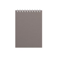 Бизнес - блокнот Альт А6 (94 х 130 мм) "Office" 60 л., серый