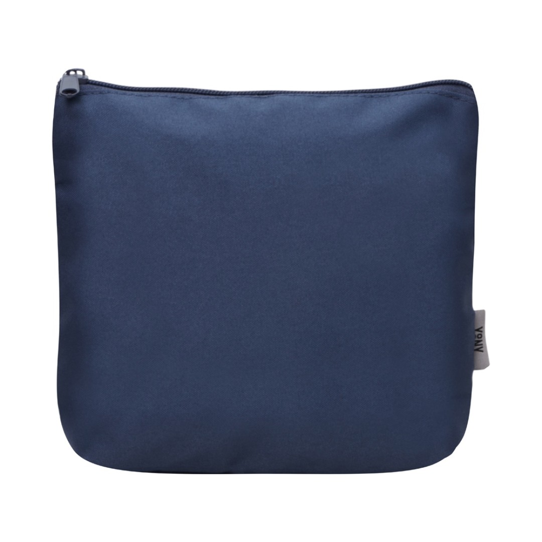 Косметичка из полиэстера 300D с подкладкой "Amalia", темно-синий