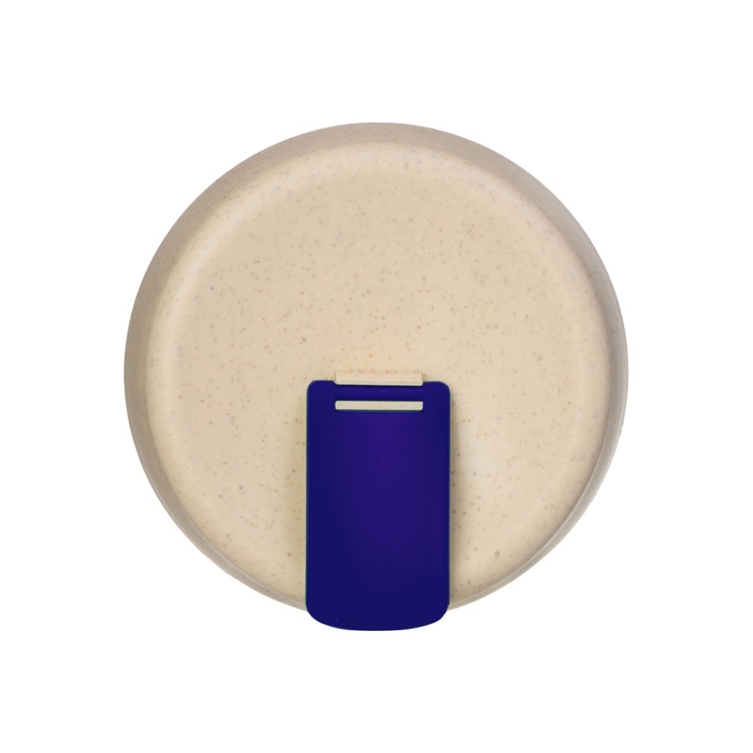 Стакан из пшеничного волокна с двойными стенками "Pino", синий