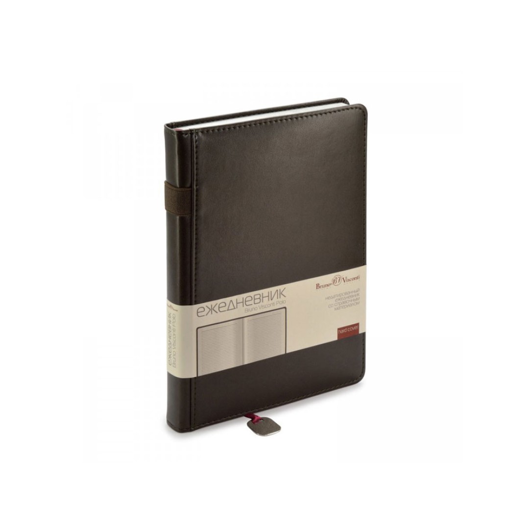 Ежедневник А5 недатированный «Polo», серый