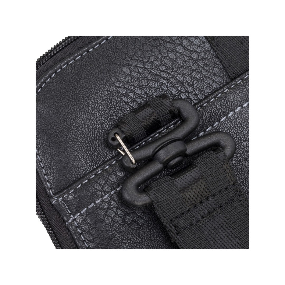 Сумка для ноутбука 13.3" из кожзама 8920, черный