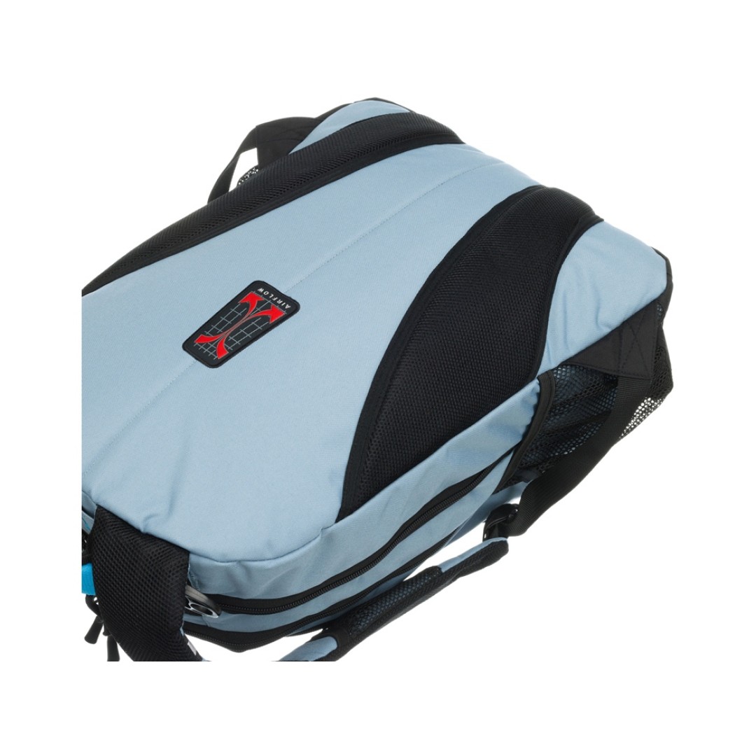 Рюкзак TORBER ROCKIT серый/голубой, полиэстер/добби, 32x15x46 см, 22 л
