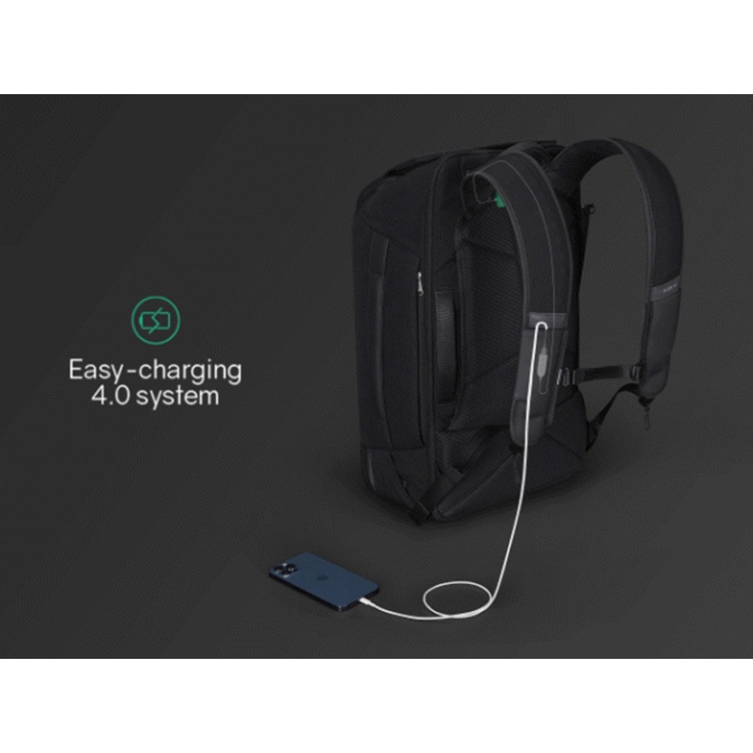 Антикражный рюкзак-трансформер Clickpack Travlo для ноутбука 16", черный