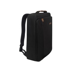 Рюкзак TORBER VECTOR с отделением для ноутбука 15,6", черный, нейлон, 42 х 30 x 13 см