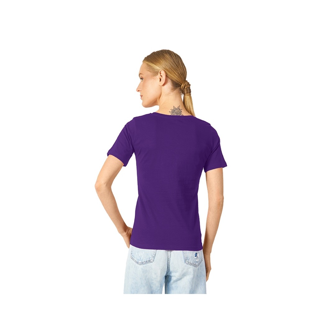 Футболка "Heavy Super Club" женская, фиолетовый