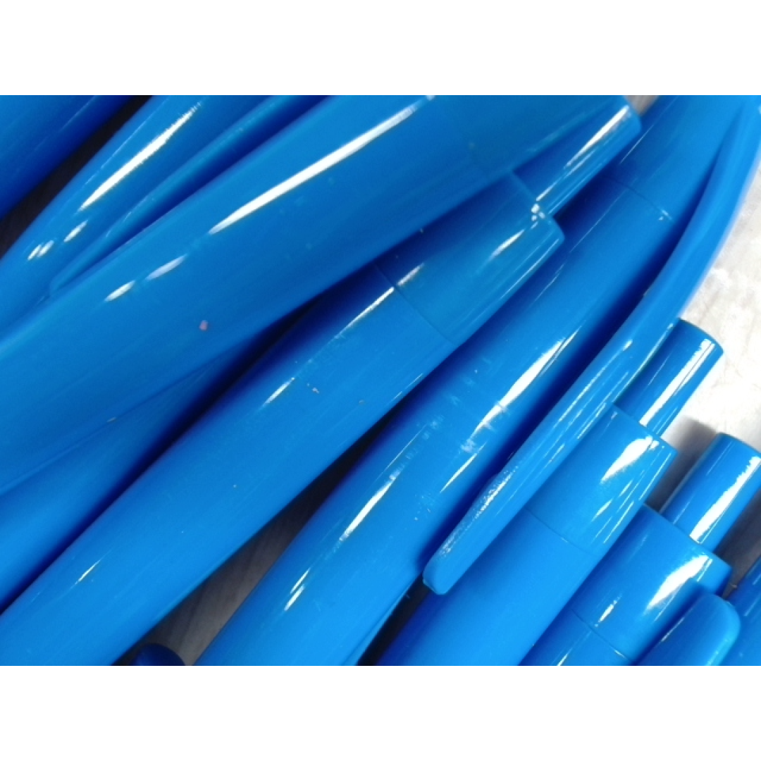 Ручка шариковая пластиковая "Air", голубой (Р)