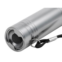 Фонарь с открывалкой "Yok", серебристый (P)