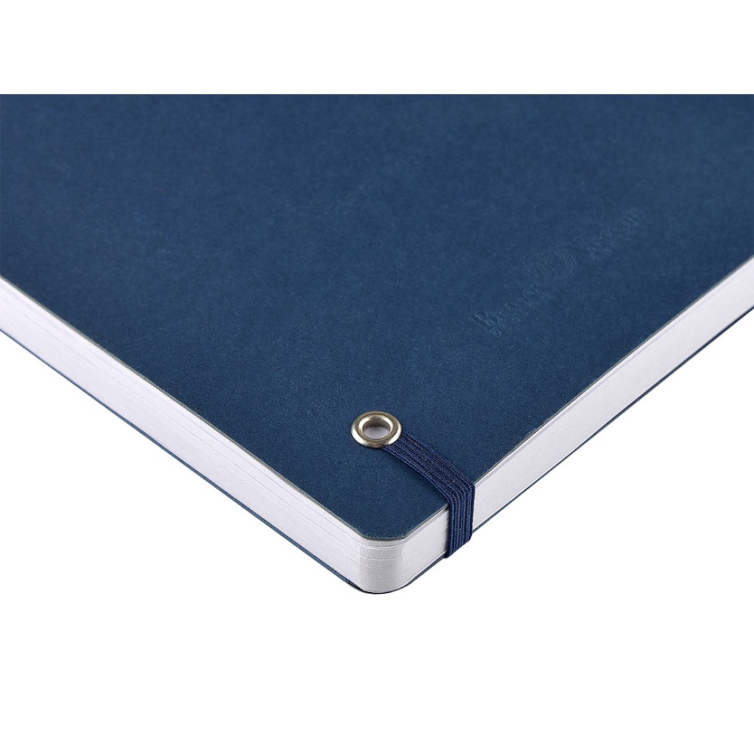 Ежедневник недатированный на гребне А5 "Pragmatic", темно-синий