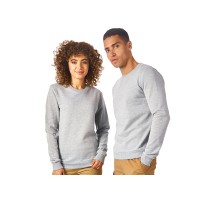 Свитшот "Motion" унисекс с начесом, серый меланж