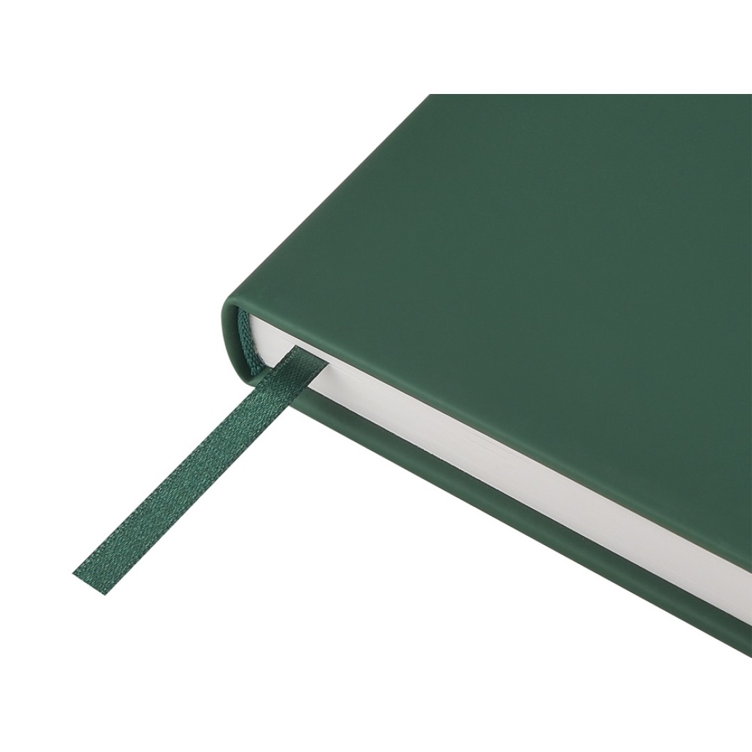 Ежедневник с каменной бумагой недатированный А5 "Carrara", зеленый