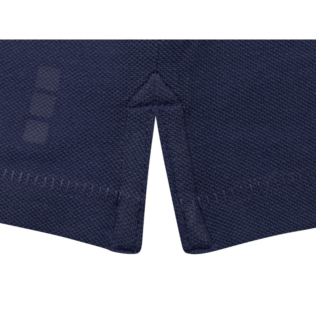 Calgary женская футболка-поло с коротким рукавом, темно-синий