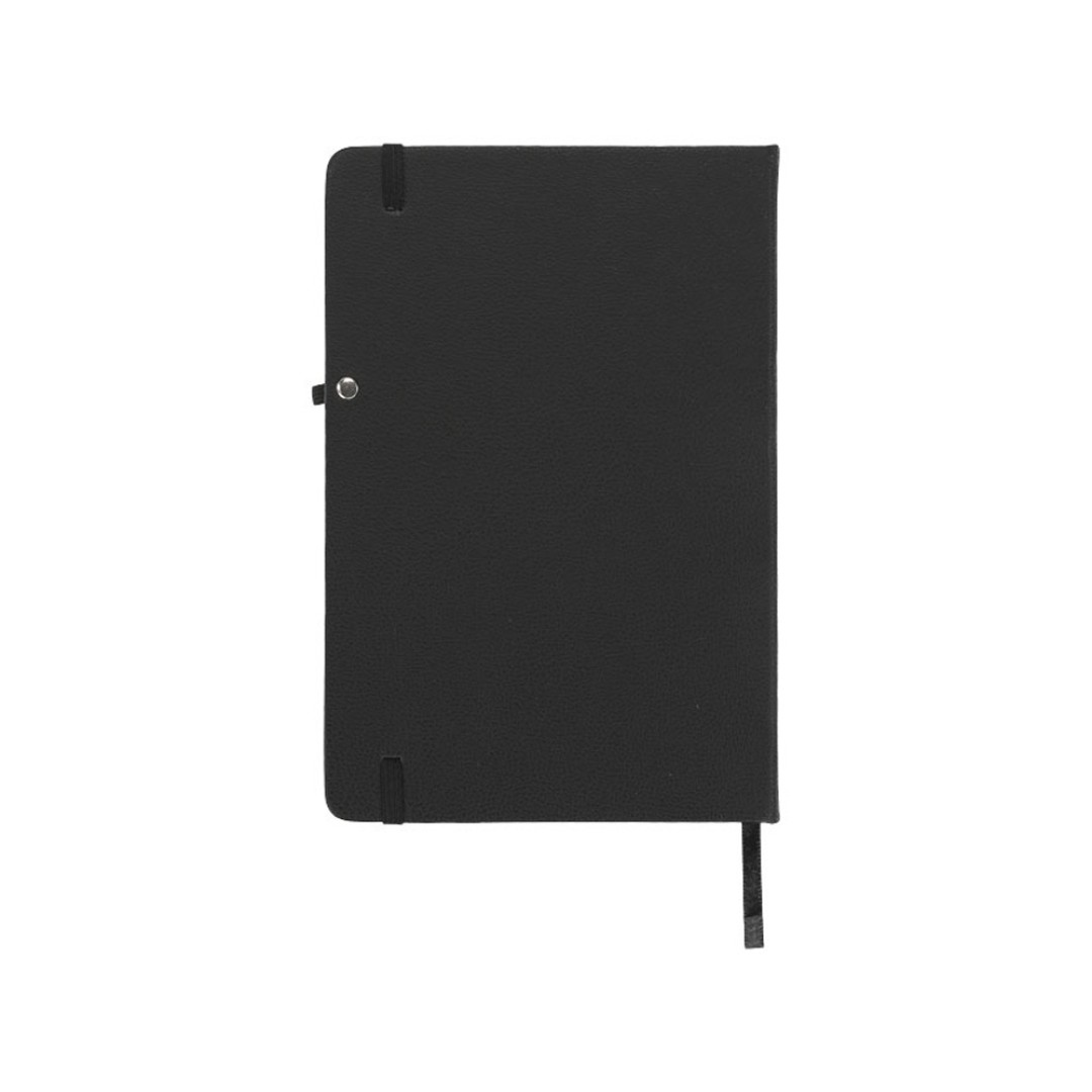 Блокнот Rivista среднего размера, черный