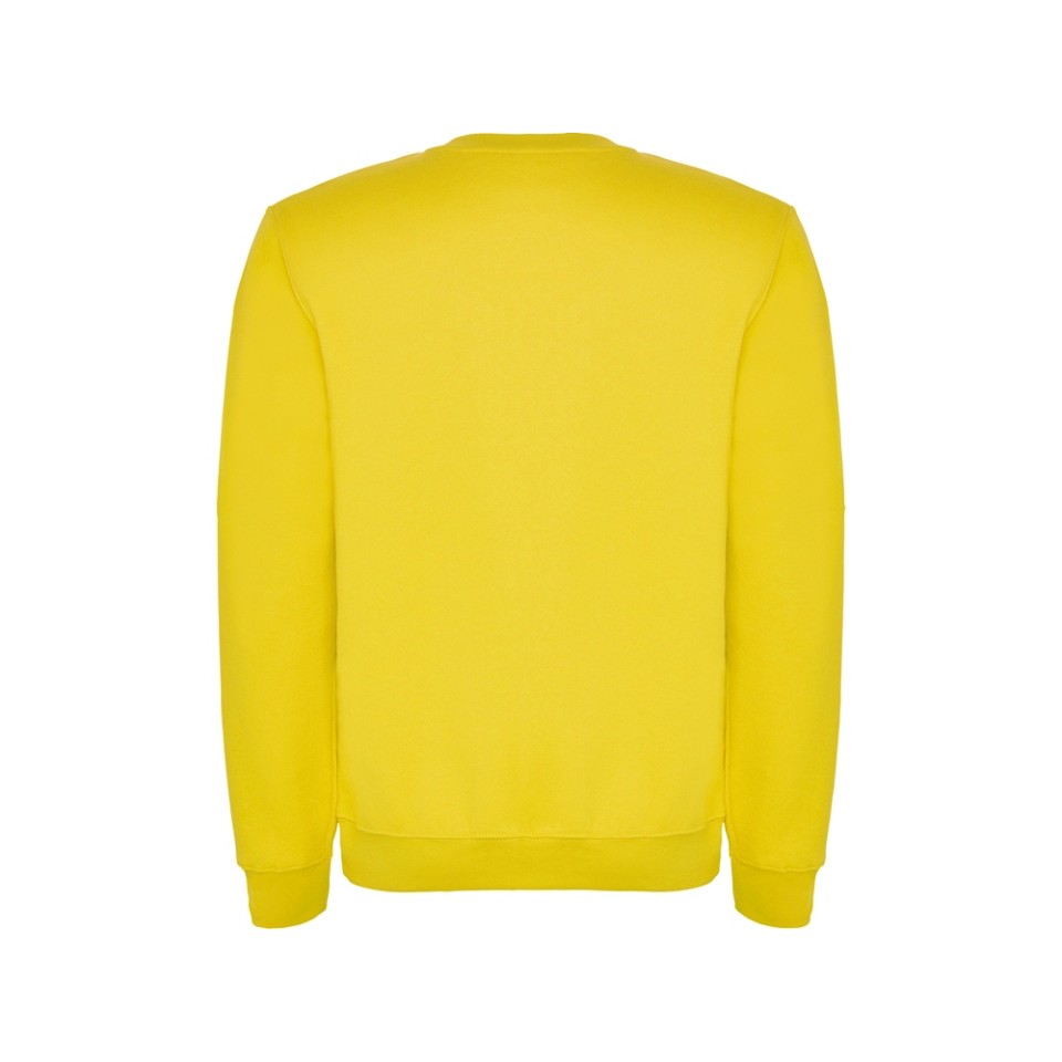 Свитшот с начесом "Clasica" унисекс, желтый
