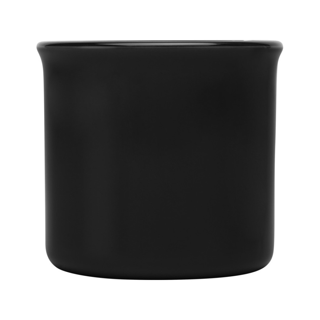 Bari керамическая кружка объемом 240 мл, сплошной черный