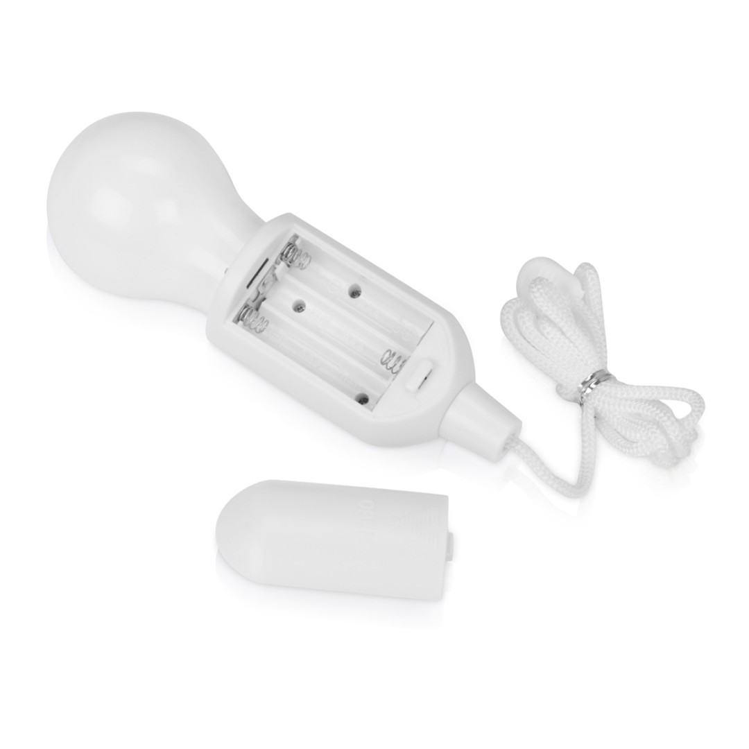 Портативная лампа на шнурке "Pulli", белый
