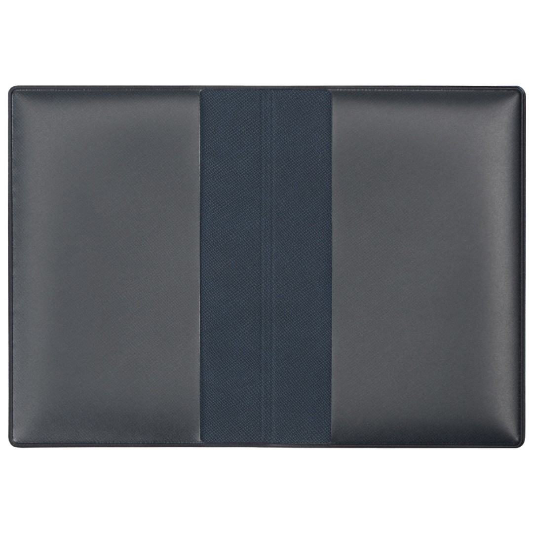 Классическая обложка для паспорта "Favor", синяя