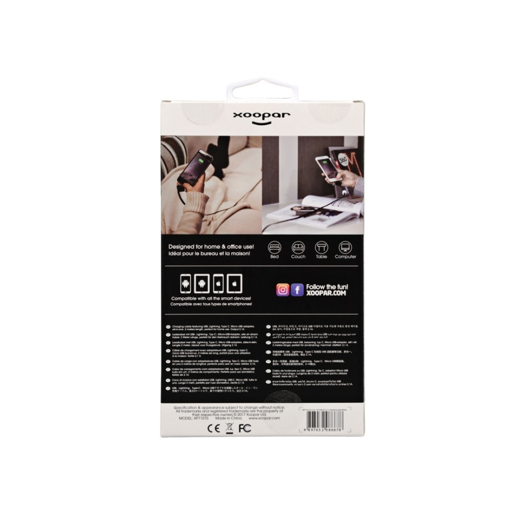 USB-переходник XOOPAR W CABLE 3 в 1