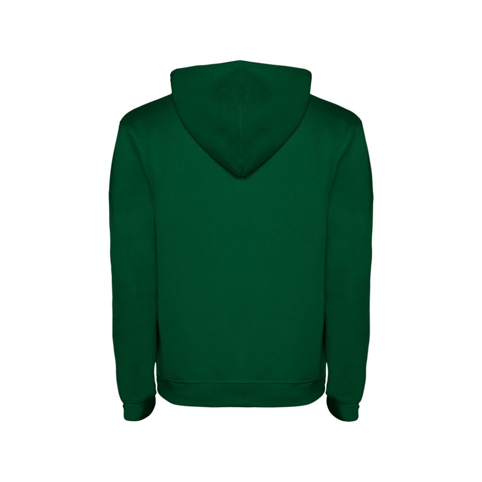 Толстовка с капюшоном "Urban" мужская, бутылочный/серый меланж