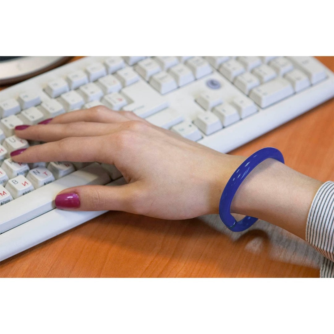 Ручка шариковая-браслет "Арт-Хаус", синий