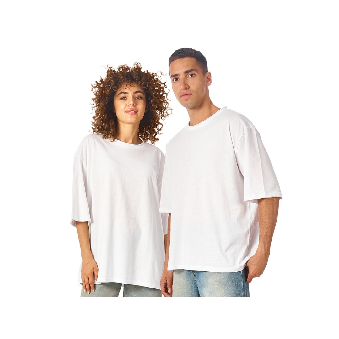 Футболка оверсайз «Liyon» унисекс, белый