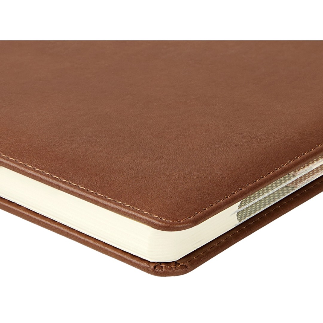 Ежедневник недатированный с индексами А5 "Prime", коричневый