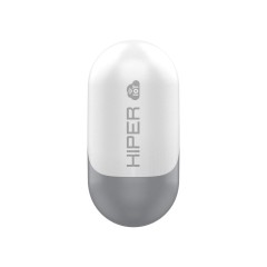 Беспроводные наушники HIPER TWS Smart IoT M1 (HTW-M10) Bluetooth 5.1 гарнитура, Серый (Р)