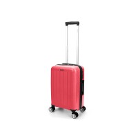 Чемодан TORBER В Отпуск, ярко-розовый, полипропилен, 55 х 36 х 21,5 см, 37 л