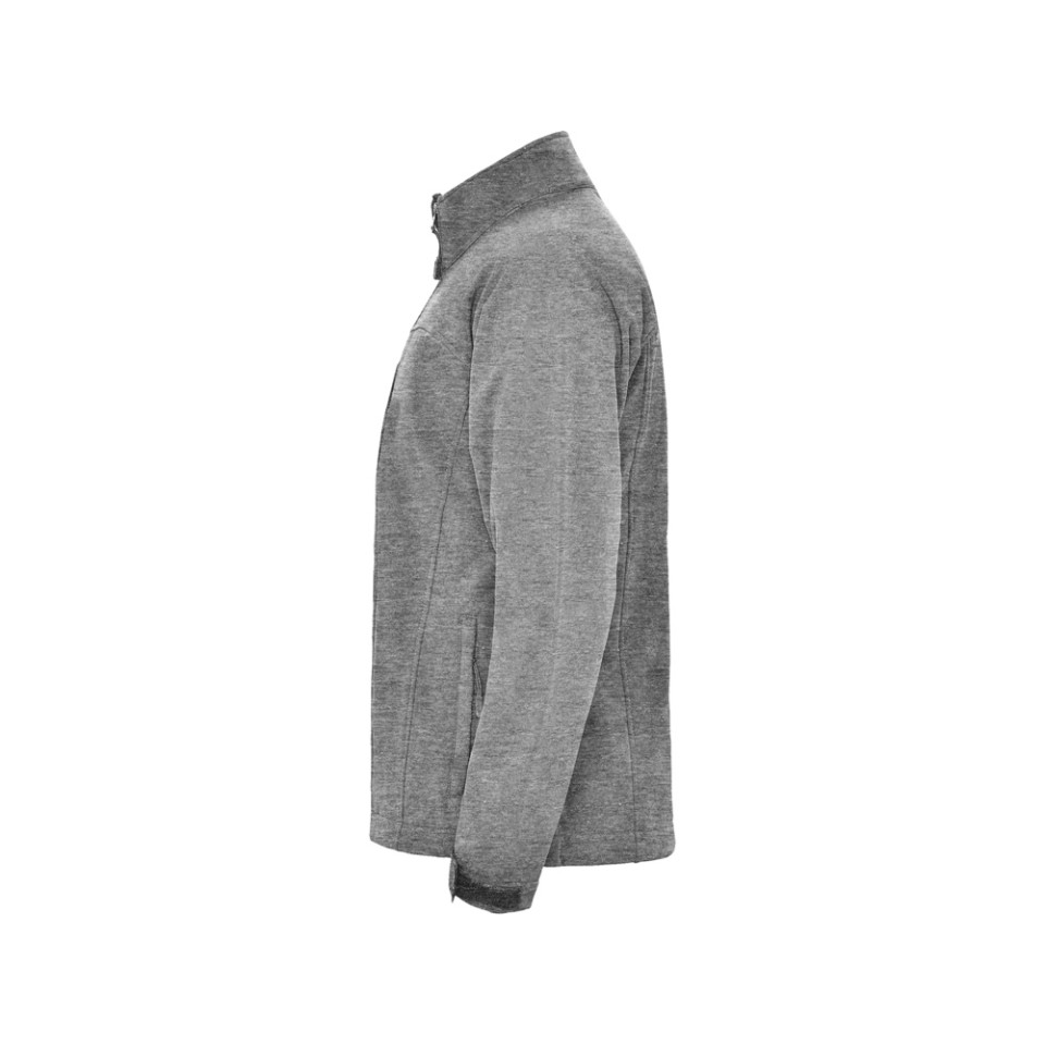 Куртка софтшелл "Rudolph" мужская, черный меланж