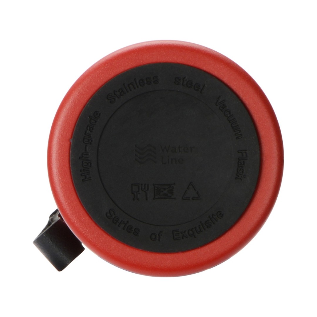 Вакуумный термос "Story" c покрытием powder, красный