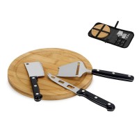 Набор для сыра с приборами "Fabrizio", черный