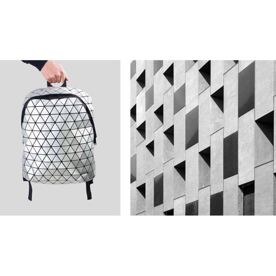 Rombica Mybag Prisma Silver, серебристый