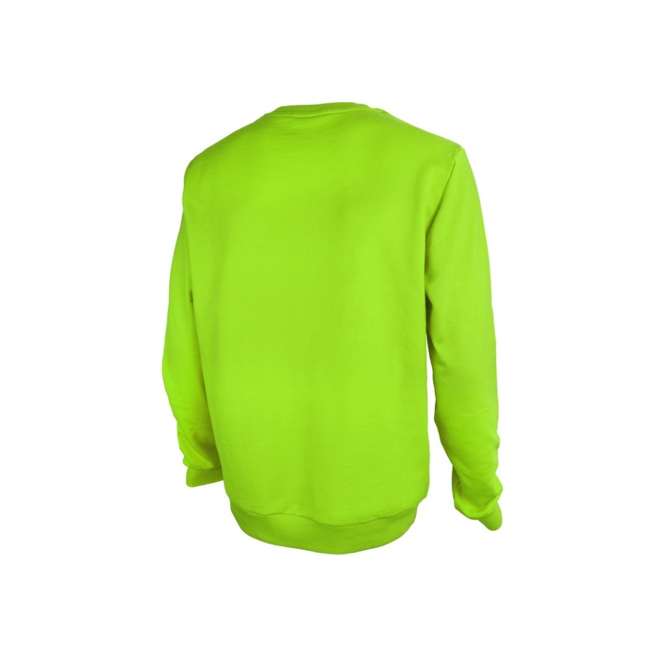 Свитшот "Motion" унисекс с начесом, зеленое яблоко