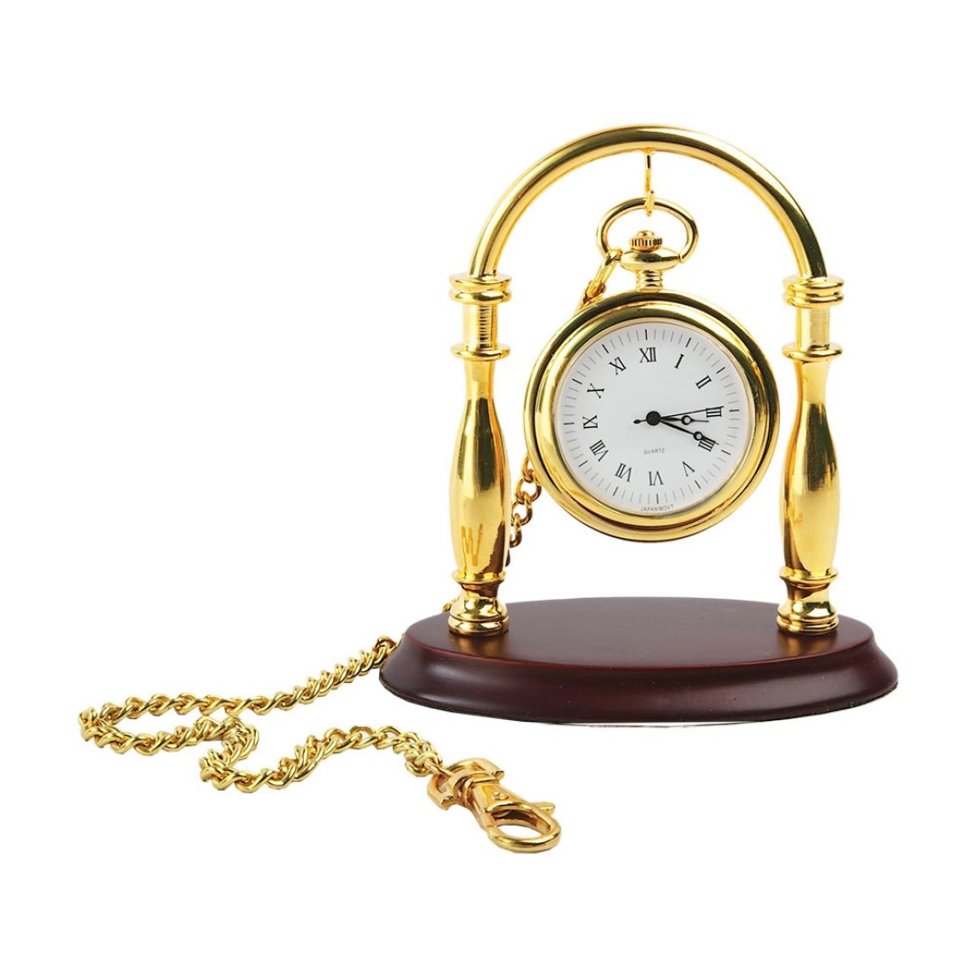 Набор: портмоне, часы карманные на подставке, нож для бумаг «Фрегат»