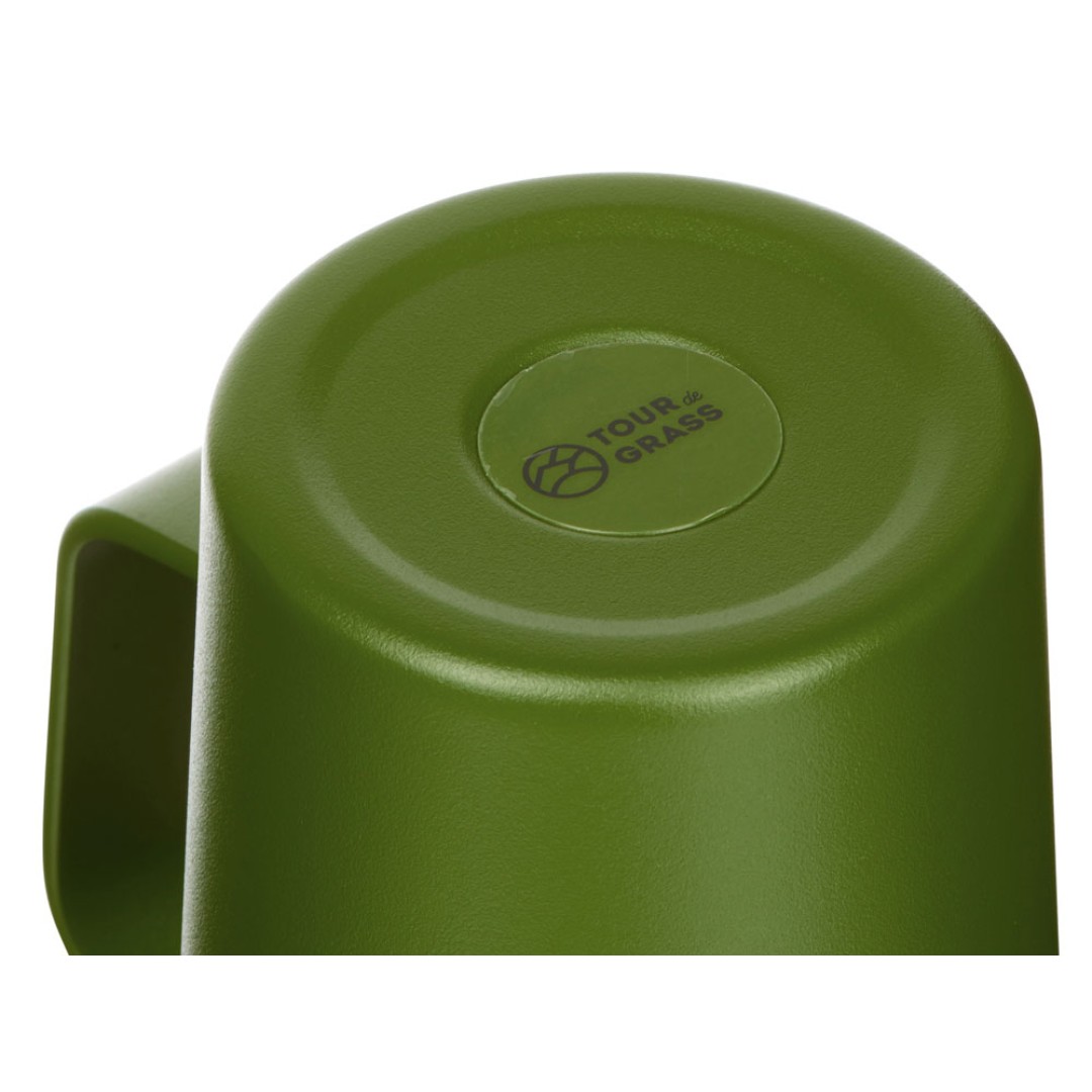 Стальная кружка с двойными стенками и порошковым покрытием "Tibet", хаки