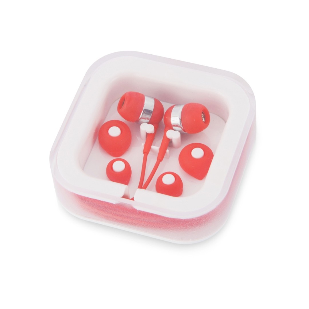 Наушники суперлегкие "Sargas", красный